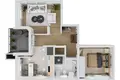 Mieszkanie 1 pokój 53 m² Czarnogóra, Czarnogóra