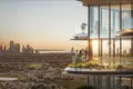 Residential complex New One Sky Park Residence with swimming pools in the quiet and green area of JVC, Dubai, UAE