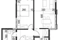 Wohnung 1 Schlafzimmer 52 m² Radanovici, Montenegro