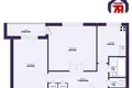2 room apartment 50 m² Minsk, Belarus