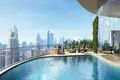 Kompleks mieszkalny Canal Crown — residential complex by DAMAC with swimming pools, aqua fitness equipment and observation deck in Business Bay, Dubai