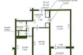 2 room apartment 49 m² Minsk, Belarus