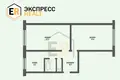 2 room apartment 50 m² Muchaviecki sielski Saviet, Belarus
