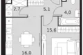 Mieszkanie 2 pokoi 43 m² Konkovo District, Rosja