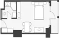 Kompleks mieszkalny Hotel rooms at Wyndham Residences Batumi.