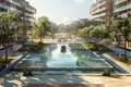 Complejo residencial Residential complex with swimming pool, gym and cinema, in the green residential area Damac Hills 2, Dubai, UAE