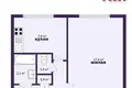 1 room apartment 34 m² Minsk, Belarus