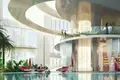 Residential complex New high-rise residence Volta with a swimming pool and a panoramic view close to Dubai Mall, Business Bay, Dubai, UAE