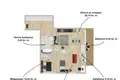 3 room apartment 72 m² Vilnius, Lithuania