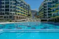 Residential complex New residence with swimming pools and spa centers on the first sea line, Alanya, Turkey