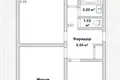 3 room apartment 62 m² Rechytsa, Belarus