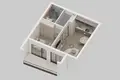 1 bedroom apartment 55 m² Muo, Montenegro