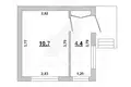 Dom 15 m² Muchaviecki sielski Saviet, Białoruś