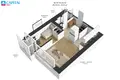 Wohnung 2 zimmer 27 m² Vilnius, Litauen