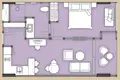 Appartement 1 chambre 49 m² Phuket, Thaïlande