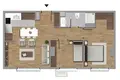 Mieszkanie 3 pokoi 91 m² Kagithane, Turcja