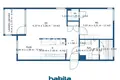 Mieszkanie 2 pokoi 56 m² Kuopio sub region, Finlandia