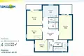 4 room apartment 100 m² Lyuban, Belarus