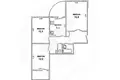 Apartamento 3 habitaciones 66 m² Muchaviecki sielski Saviet, Belarús