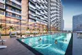 Жилой комплекс Современная резиденция Corner с бассейнами и спа-зоной рядом с Дубай Марина, JVC, Дубай, ОАЭ