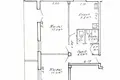 Квартира 2 комнаты 49 м² Минск, Беларусь