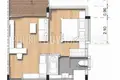 Wohnung 1 Schlafzimmer 32 m² Sakhu, Thailand