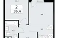 Квартира 2 комнаты 36 м² район Внуково, Россия