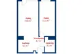 Квартира 2 комнаты 38 м² Познань, Польша