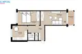 Wohnung 2 zimmer 54 m² Janau, Litauen