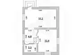 Maison 52 m² Matykalski sielski Saviet, Bélarus