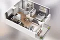 Квартира 2 комнаты 36 м² Познань, Польша