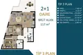 2 bedroom apartment 74 m² Kepez, Turkey