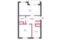 Квартира 2 комнаты 50 м² Краков, Польша