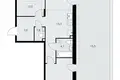 3 room apartment 78 m² poselenie Sosenskoe, Russia