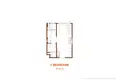 Apartamento 1 habitación 23 m² Bang Saen, Tailandia