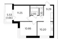 2 room house 47 m² Central Federal District, Russia