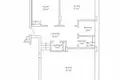 2 room apartment 83 m² Minsk, Belarus