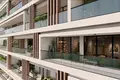 Residential complex New Aark Residences with a swimming pool and around-the-clock security in the heart of Dubai, Dubai Land Residence, UAE