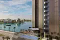 Wohnkomplex Luxury high-rise residence Nautica with a swimming pool and a marina, Dubai Maritime city, Dubai, UAE