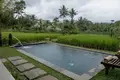 Wohnkomplex New complex of two-level villas with pools in Ubud, Indonesia