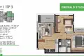 Apartamento 3 habitaciones 69 m² Mezitli, Turquía