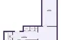 3 room apartment 62 m² Salihorsk, Belarus