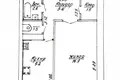 Квартира 1 комната 38 м² Лида, Беларусь