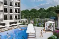 Complejo residencial Residential complex with playgrounds, swimming pool, sauna, and barbecue area, Avsallar, Turkey