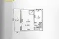Casa 57 m² Usiazski sielski Saviet, Belarús