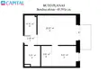 Wohnung 2 zimmer 46 m² Vilnius, Litauen