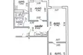 Квартира 3 комнаты 58 м² Минск, Беларусь