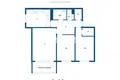 Mieszkanie 3 pokoi 76 m² Turku sub region, Finlandia