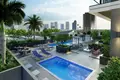 Complejo residencial Catch residential complex with swimming pools, bar and playground area, in a quiet area, JVC, Dubai, UAE