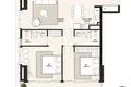 Apartamento 1 habitación 36 m² Dubái, Emiratos Árabes Unidos